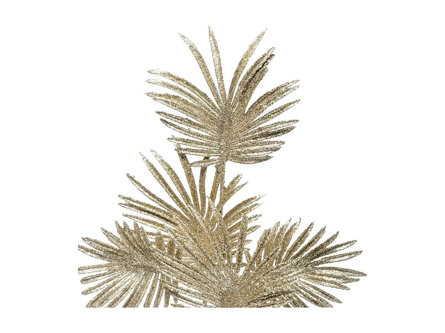 Branche de Palmier Déco "Grand Hôtel" 75cm Or