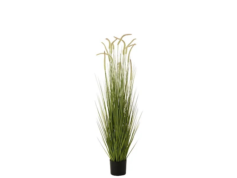 Plante Artificielle "Herbes Graminées" 150cm Vert