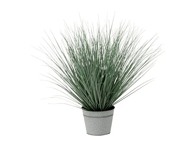 Planta artificial de plástico con maceta verde de 70 cm