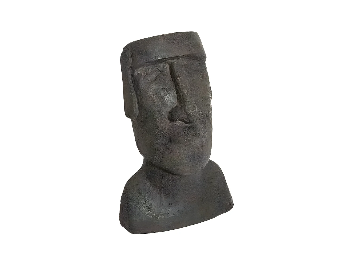 Statuette en Résine "Île de Pâques" 26cm Marron