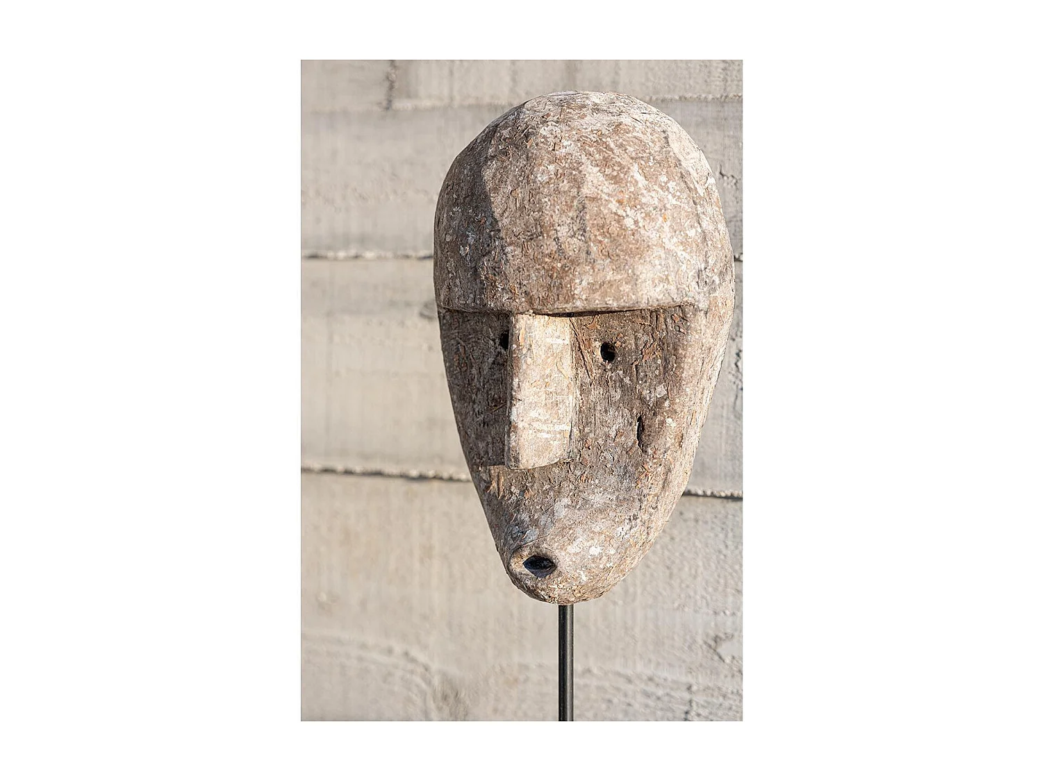 Décoration Murale "Personnage Abstrait" 32cm Gris