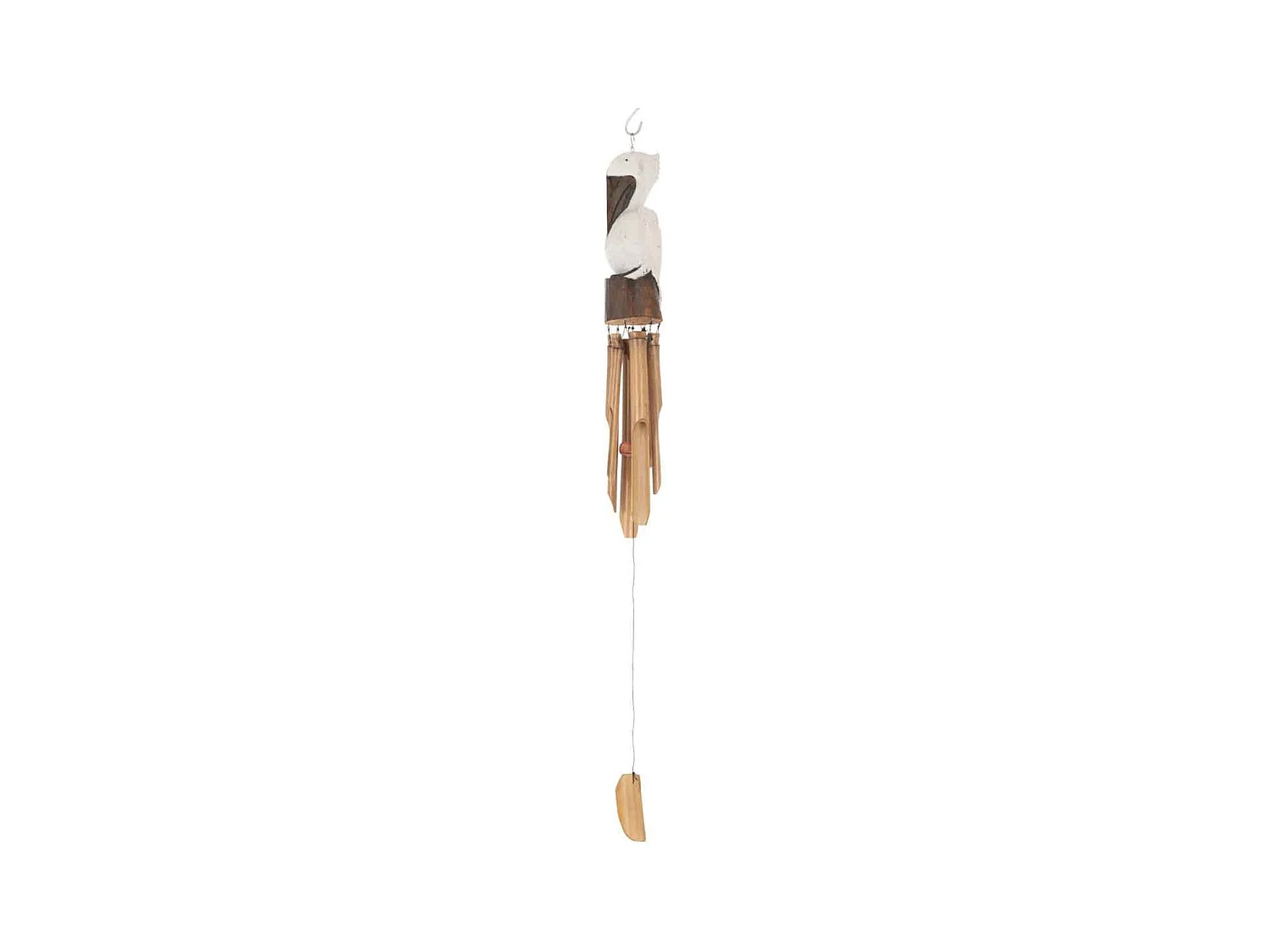 Carillon Déco à Suspendre "Pélican" 80cm Naturel