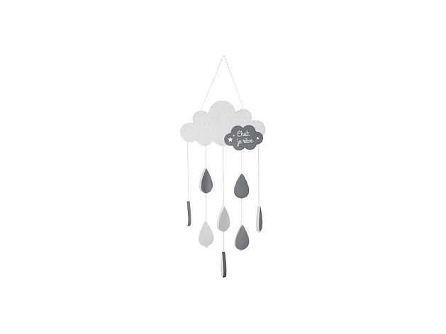 Suspension Enfant "Nuage" 57cm Gris