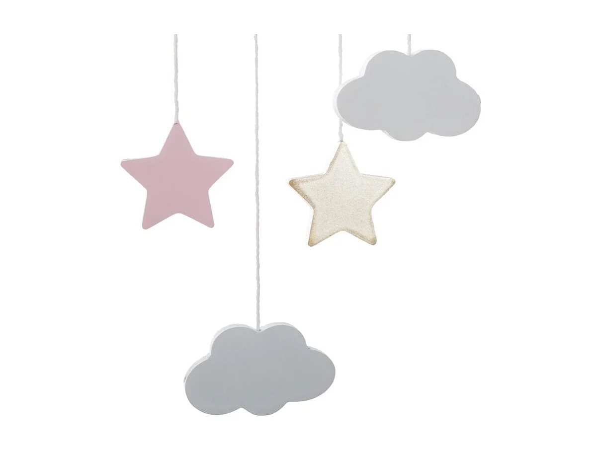 Suspension Enfant "Lune" 43cm Multicolore