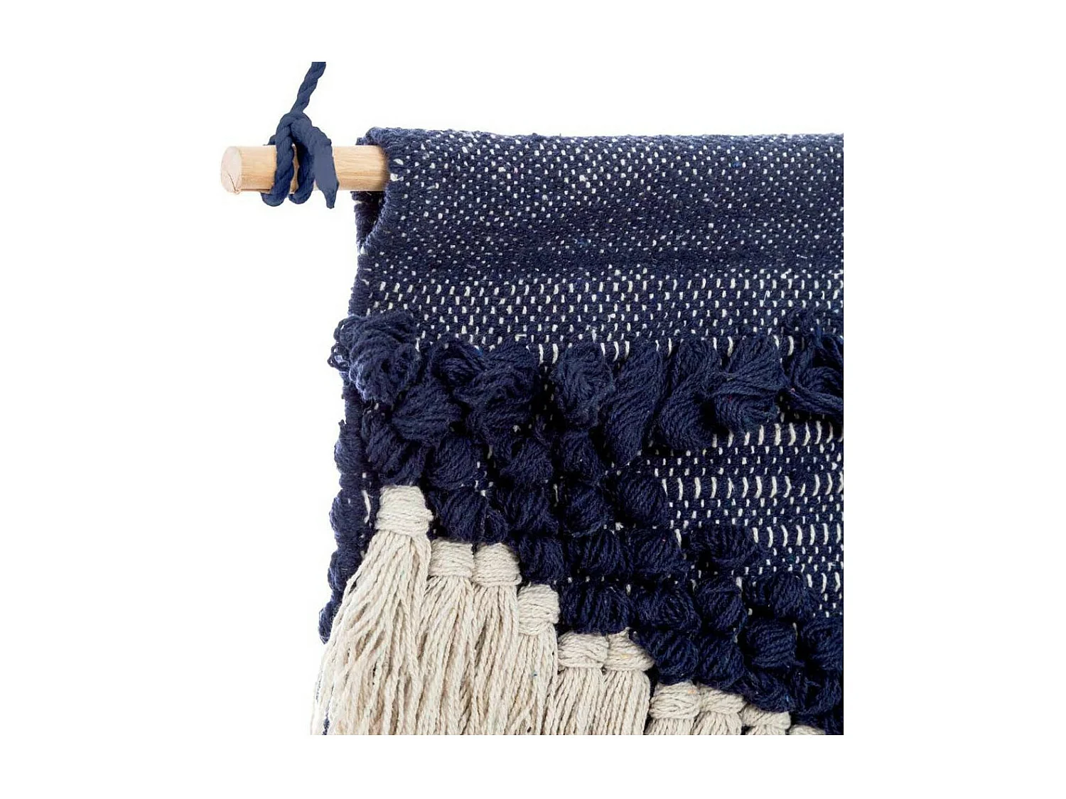 Tissage Mural à Suspendre "Wild" 42cm Multicolore