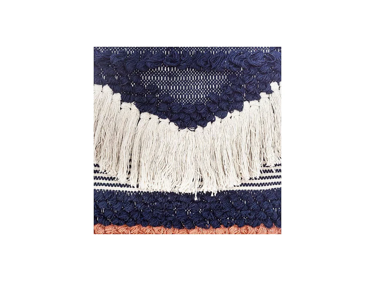 Tissage Mural à Suspendre "Wild" 42cm Multicolore