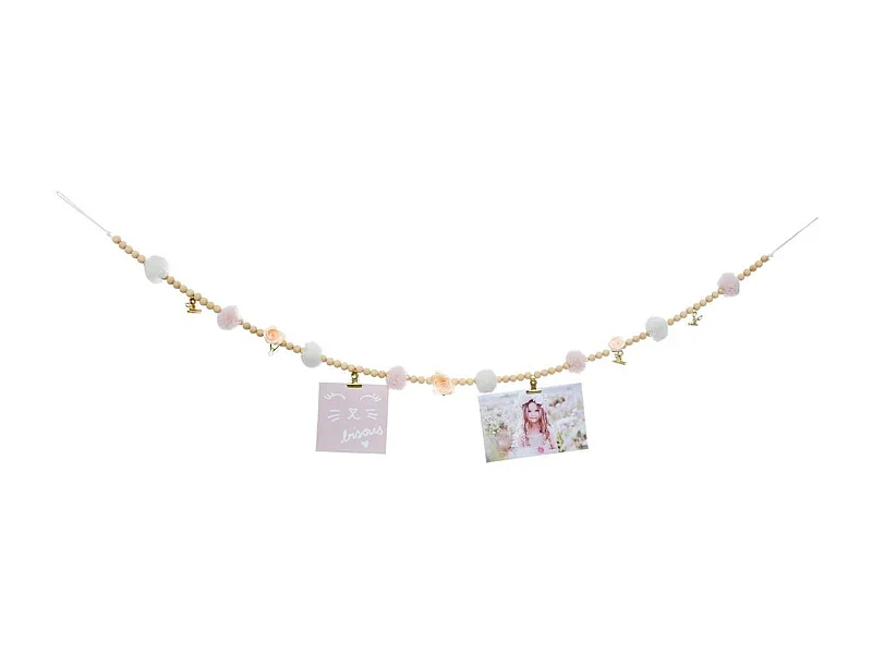 Guirlande Décorative "Photo" 120cm Multicolore