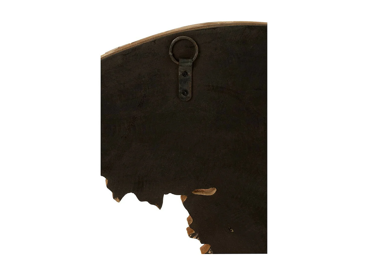 Décoration Murale en Bois "Carte du Monde" 100cm Naturel