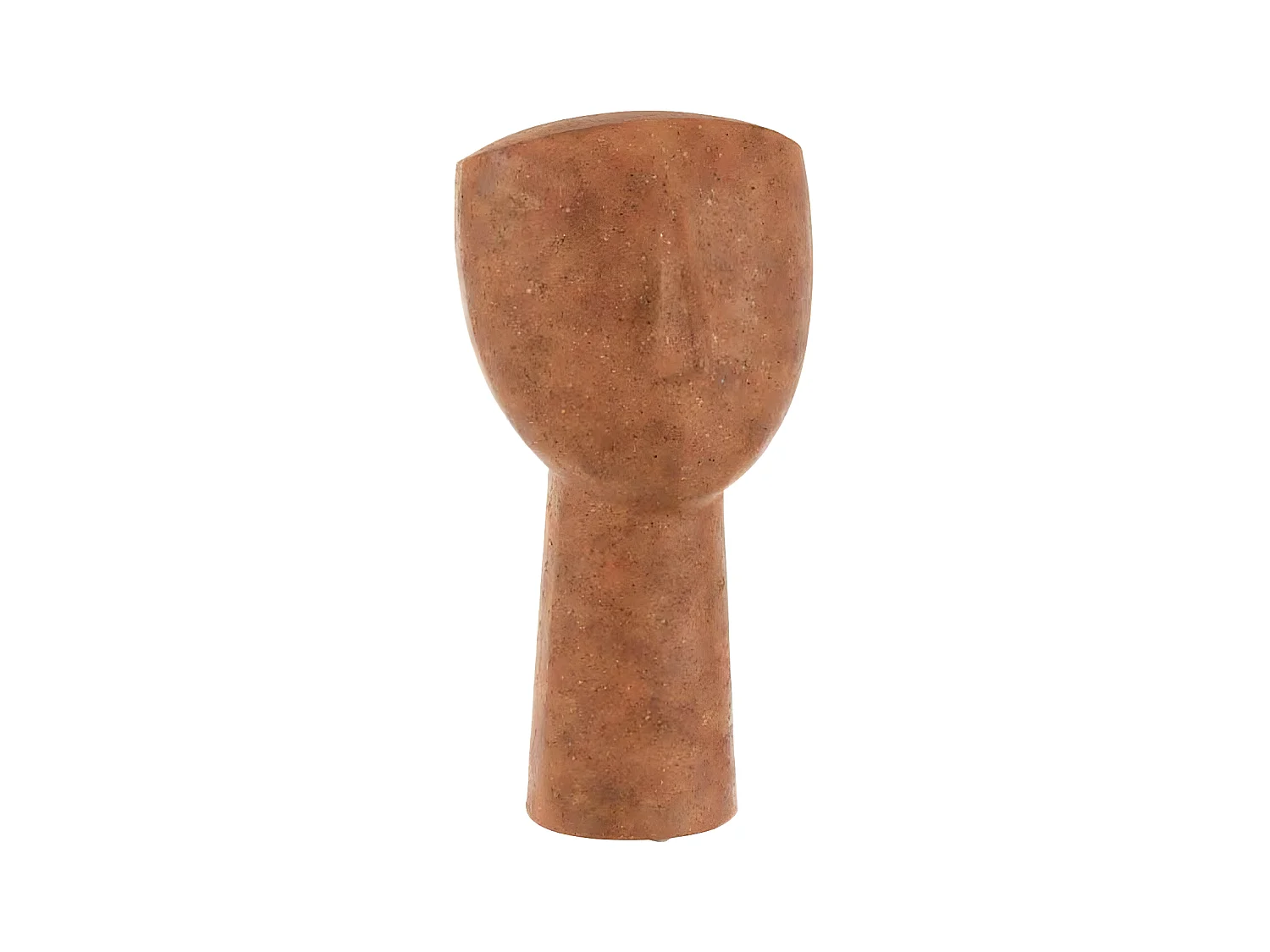 Statuette Déco "Personnage Léa" 40cm Terracotta