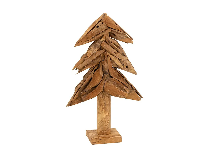 Arbre Déco "Morceaux Bois" 80cm Naturel