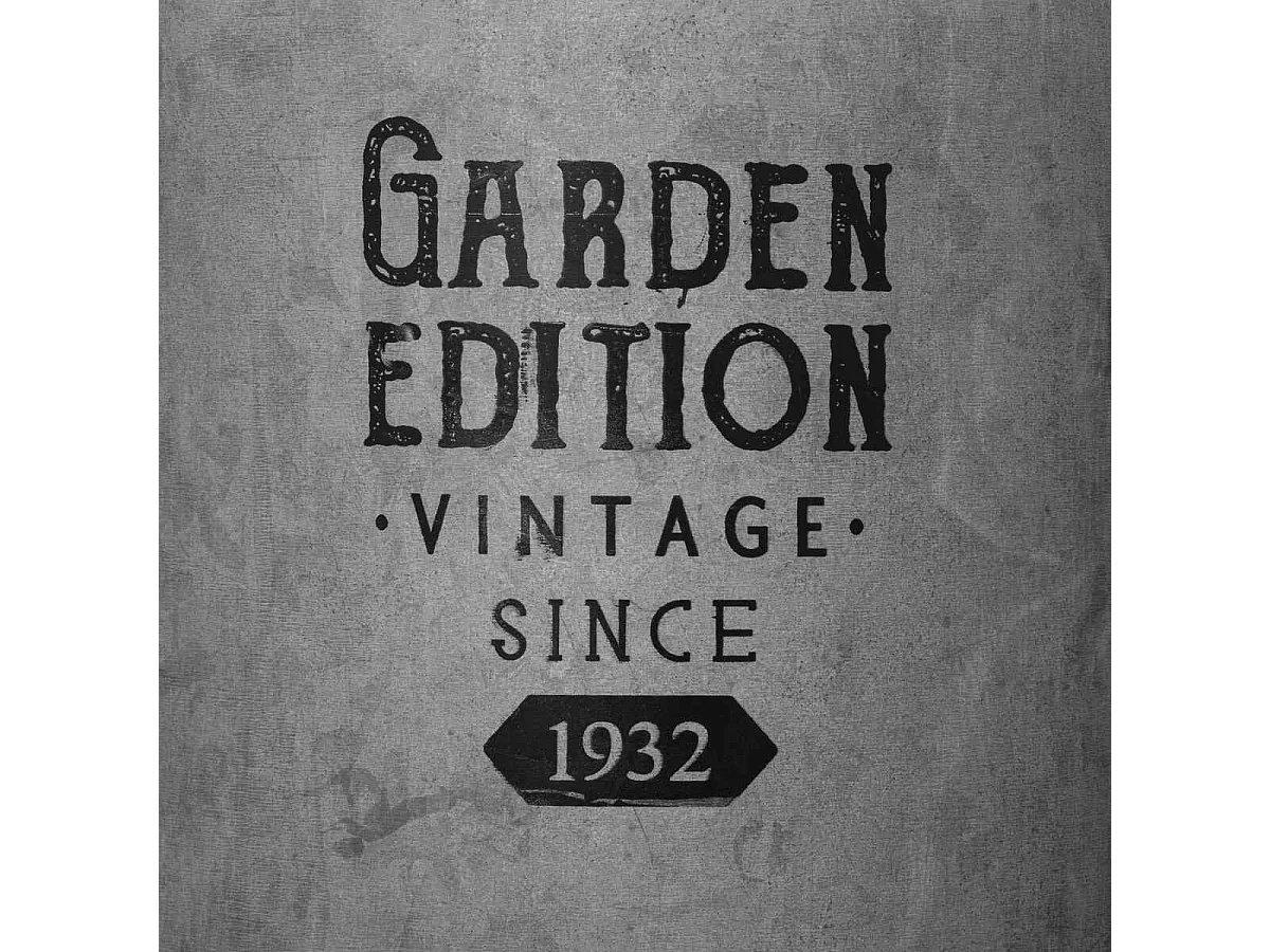 Pot à Lait Déco Vintage "Zinc" 61cm Gris