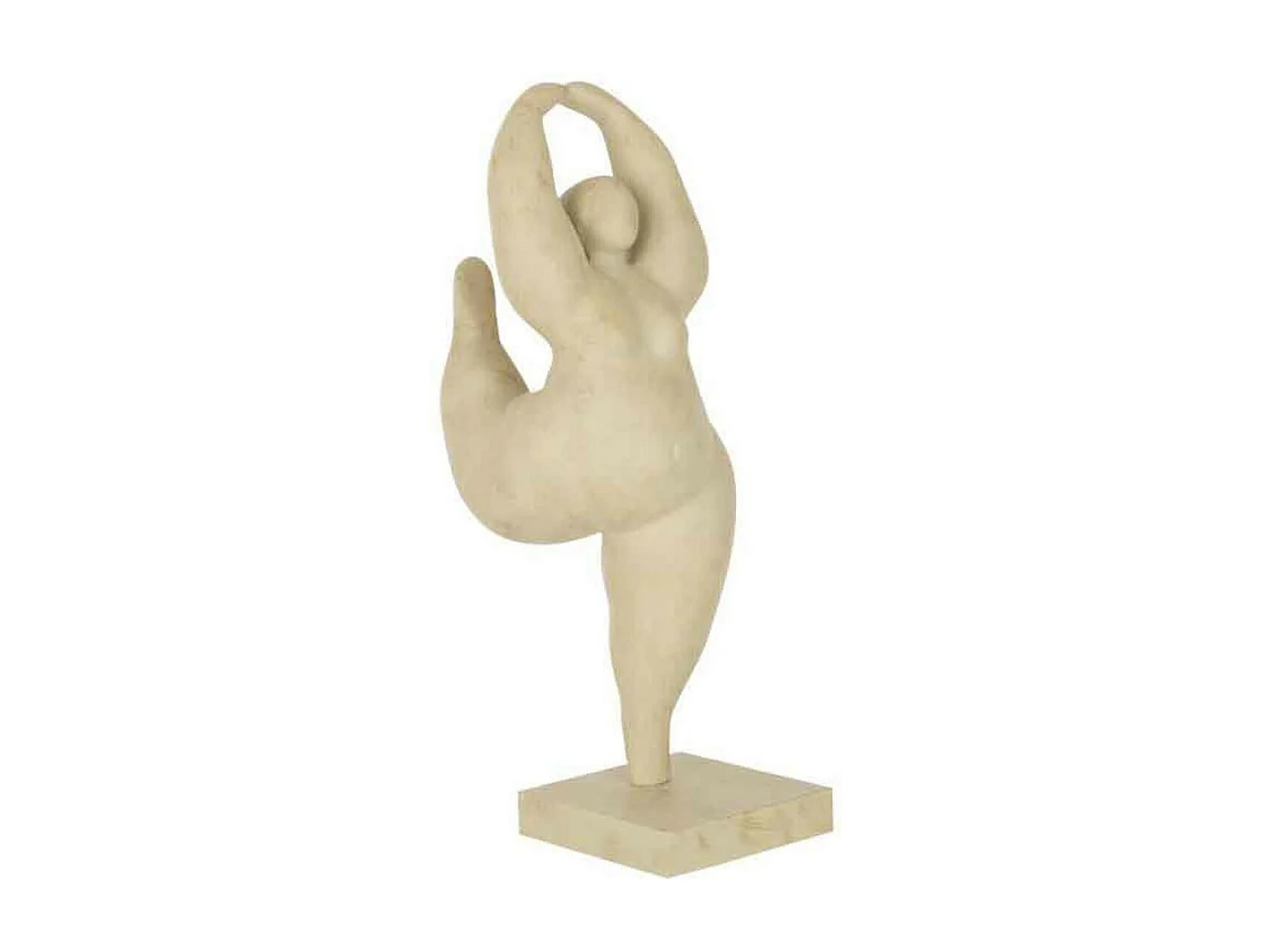 Statuette Figurine Déco "Joséphine" 50cm Beige