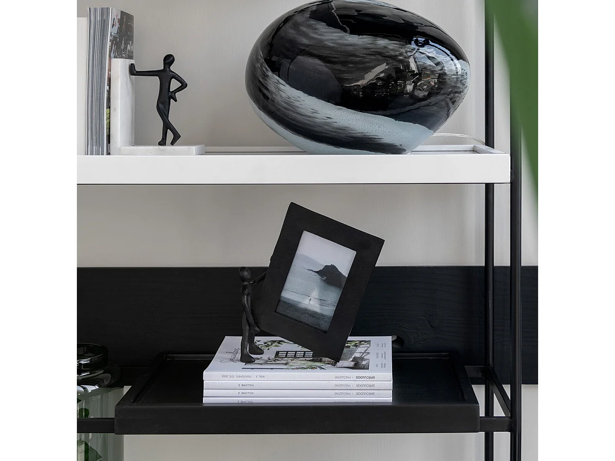 Cadre Déco "Personnage" 13x18cm Noir