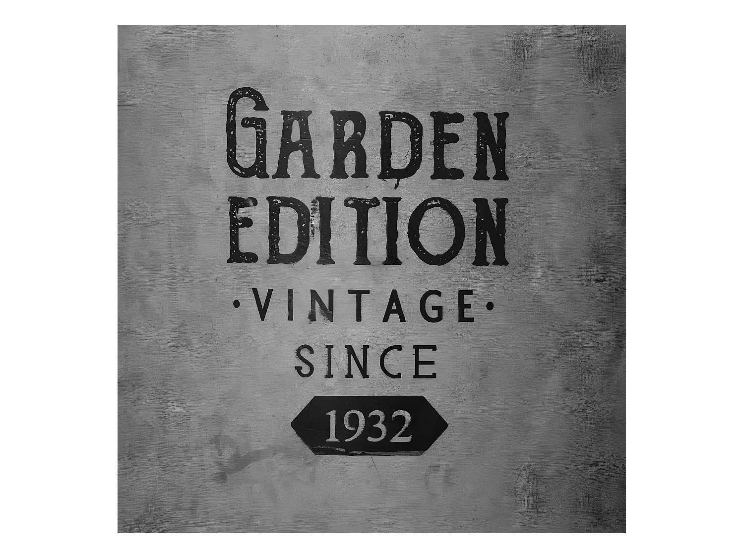 Pot à Lait Déco Vintage "Zinc" 48cm Gris