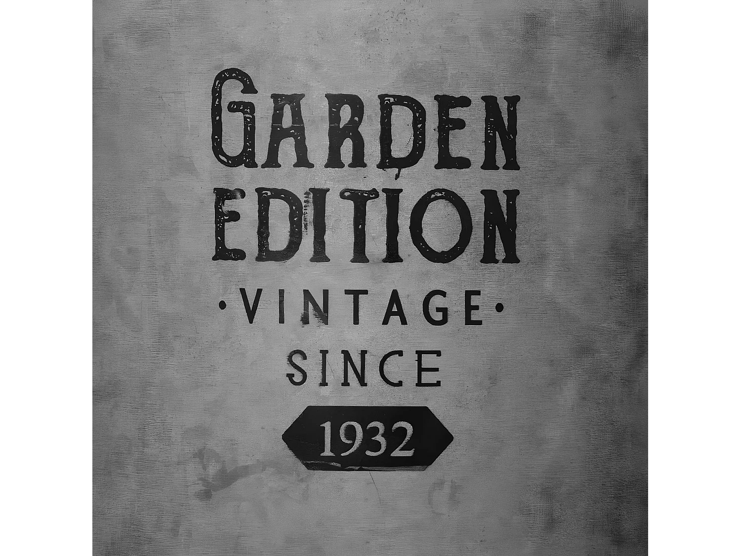 Pot à Lait Déco Vintage "Zinc" 48cm Gris