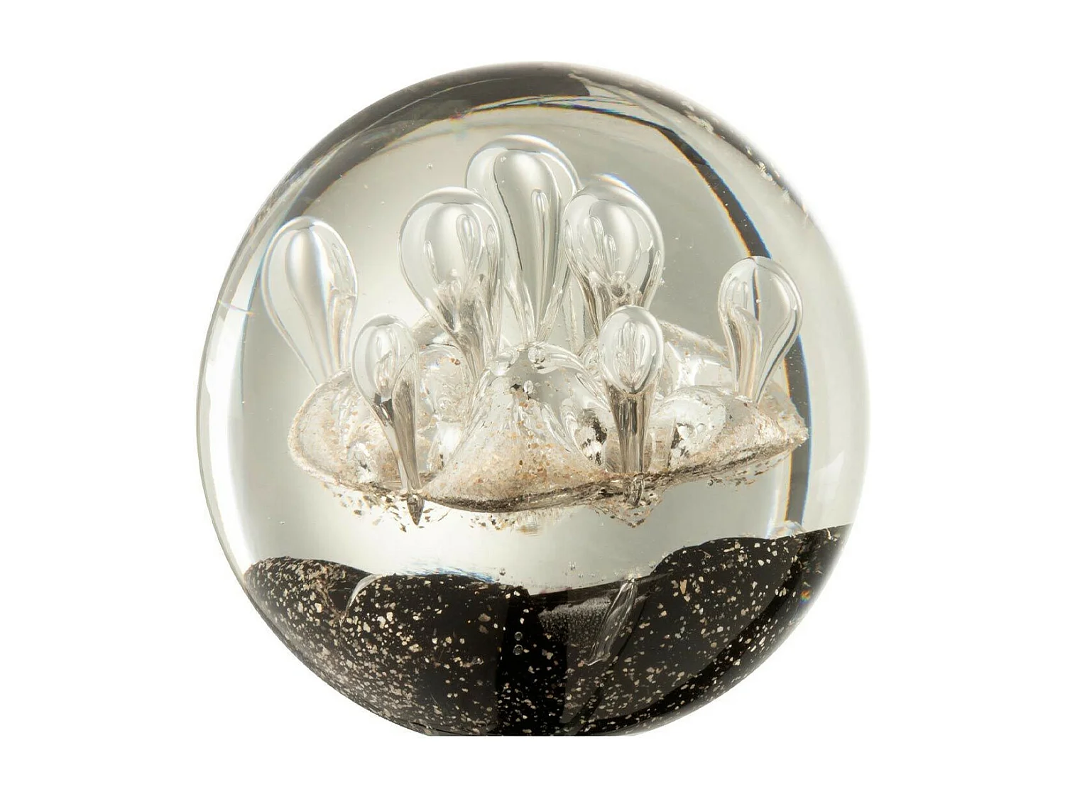 Presse-Papier Déco "Feu d'Artifice" 12cm Or & Noir