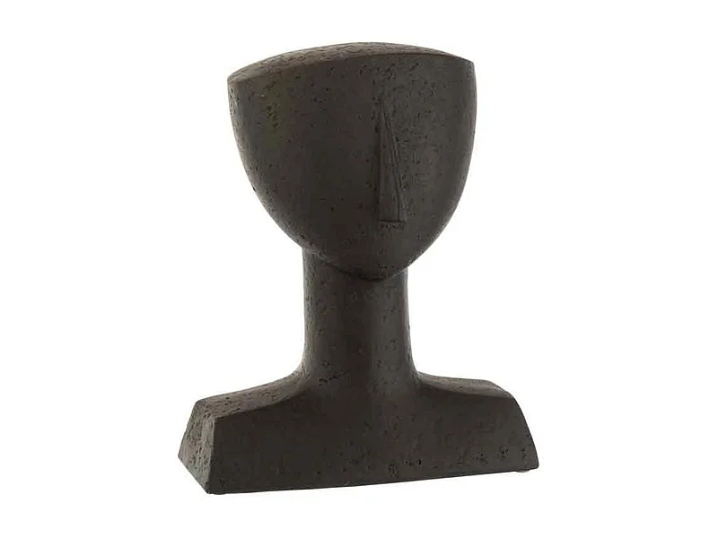 Statuette Déco "Personnage Léa" 31cm Noir