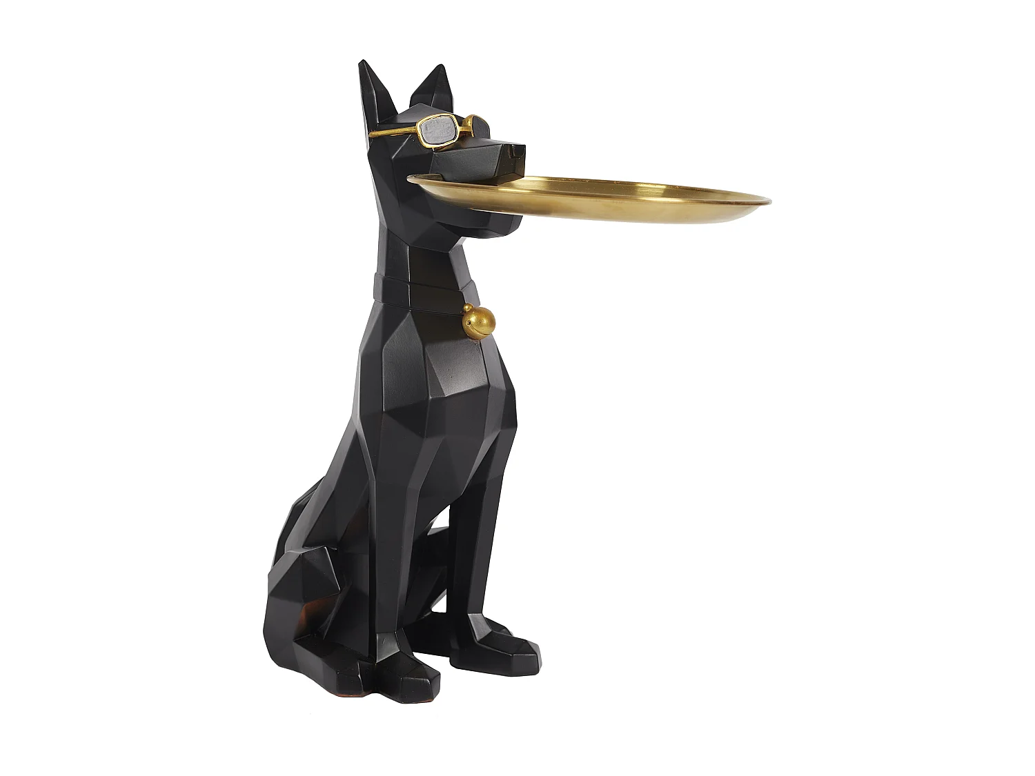 STATUE CHIEN VIDE POCHE