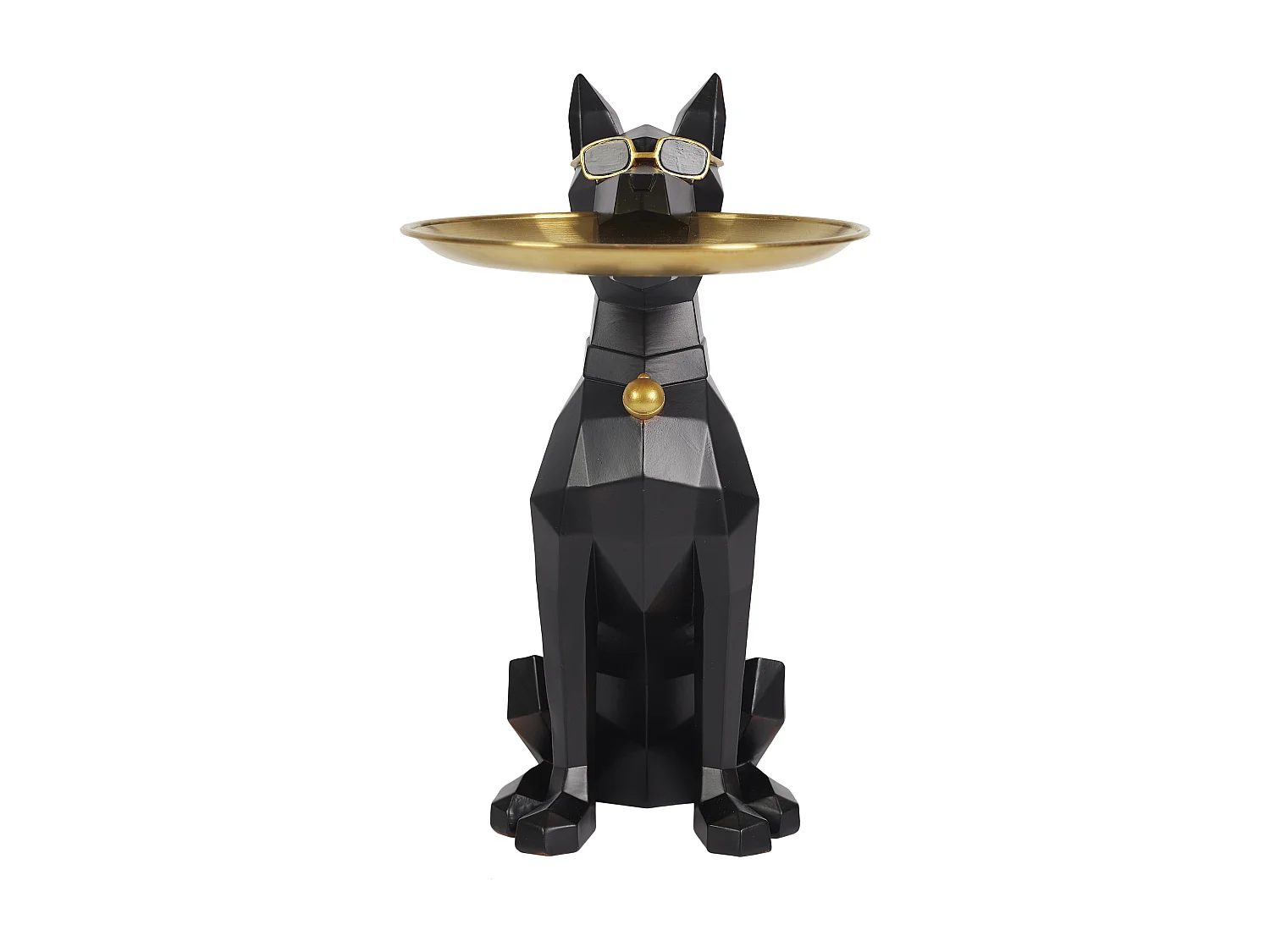 STATUE CHIEN VIDE POCHE
