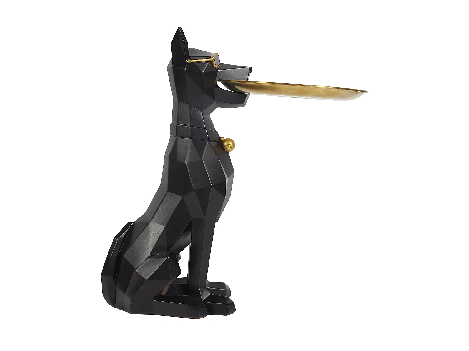 STATUE CHIEN VIDE POCHE