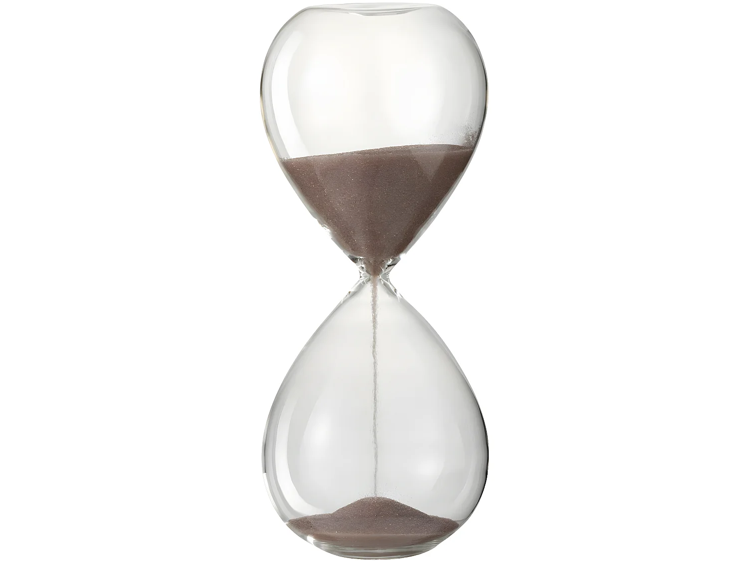 Sablier Déco "Verre" 23cm Rose