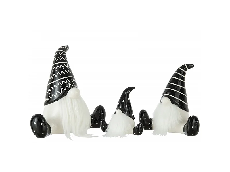 Babbo Natale in ceramica multicolore 26x14x24 cm