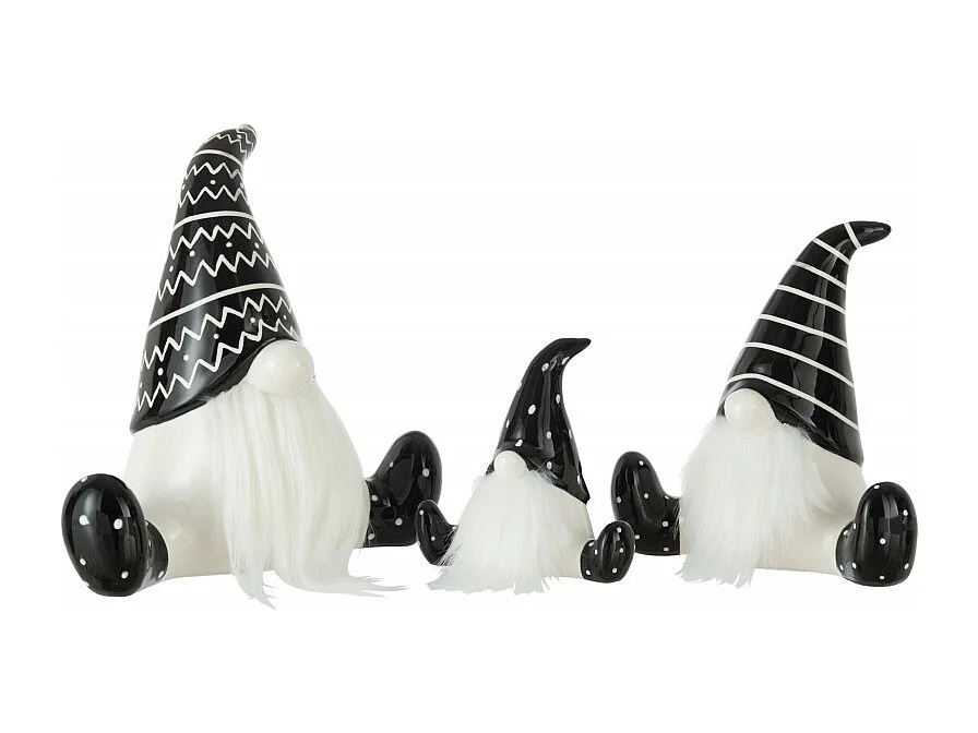 Babbo Natale in ceramica multicolore 26x14x24 cm