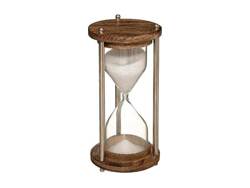 Sablier Déco "Manguier" 15cm Naturel