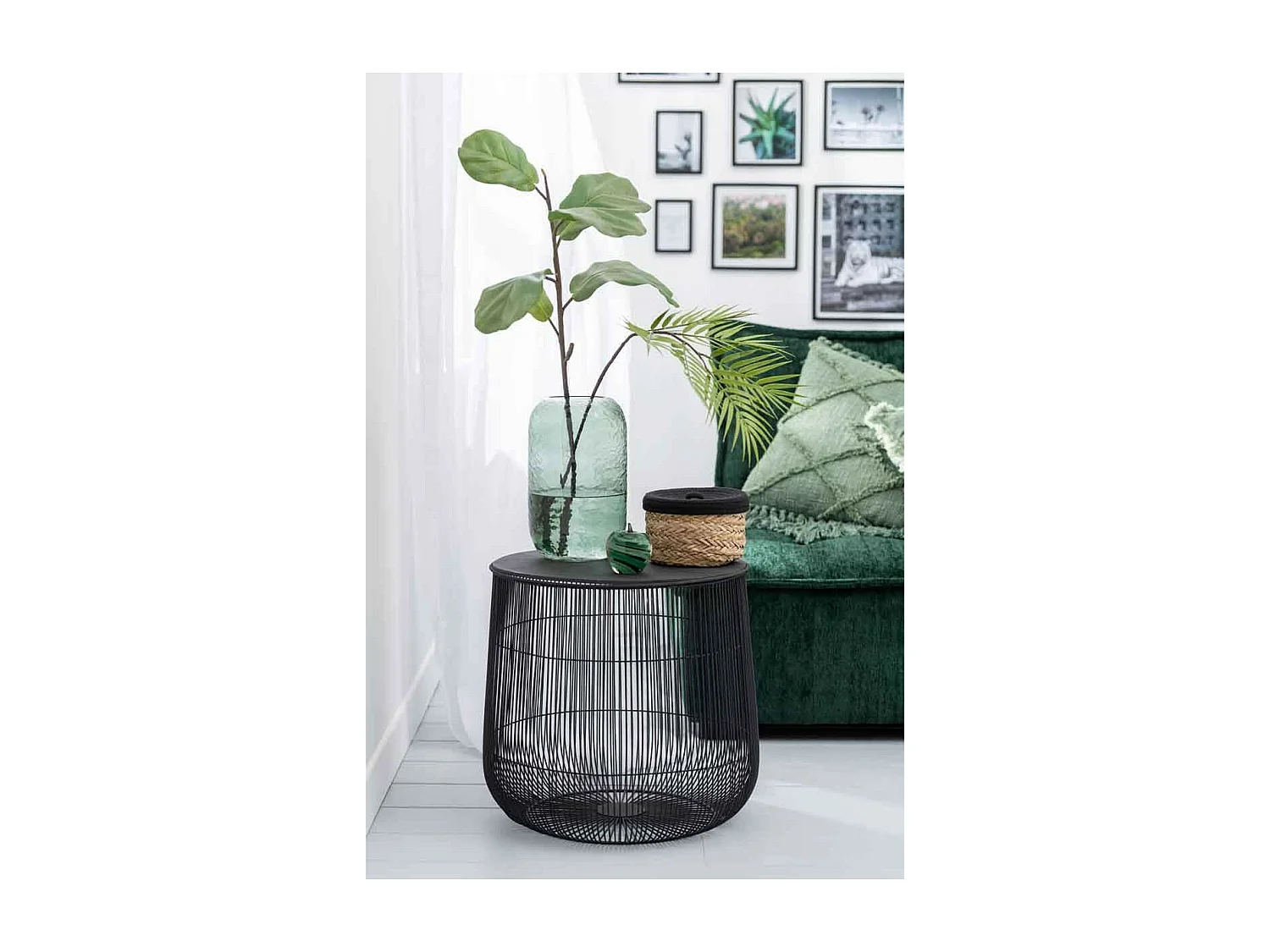 Presse-Papier Déco "Pomme" 9cm Vert