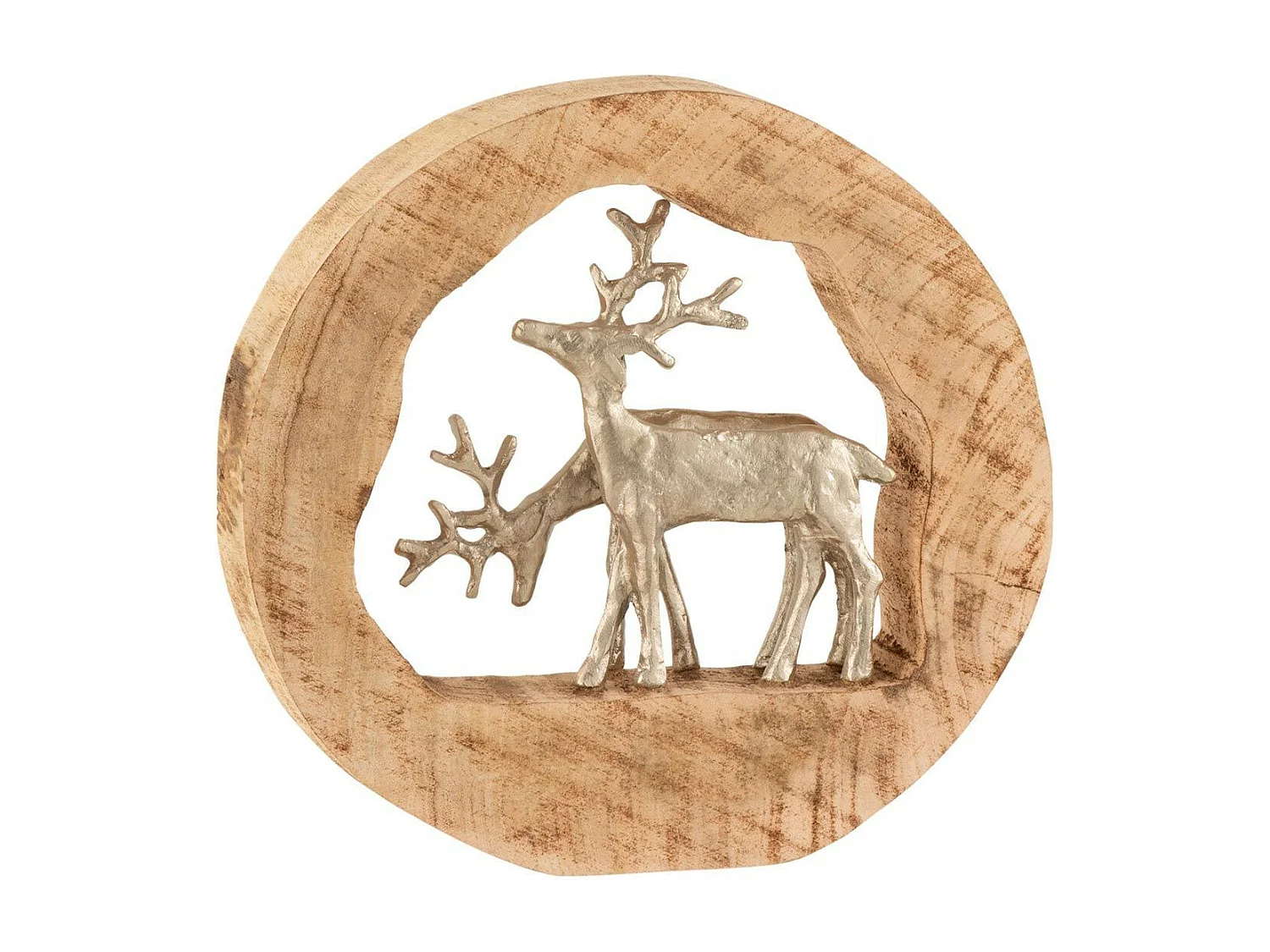 Couple de Rennes Déco "Nyon" 30cm Naturel