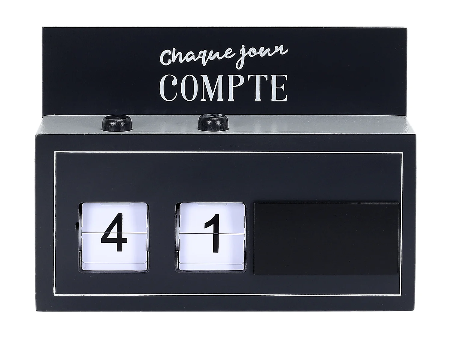 Flip Flap Chaque Jour Compte Noir, Blanc