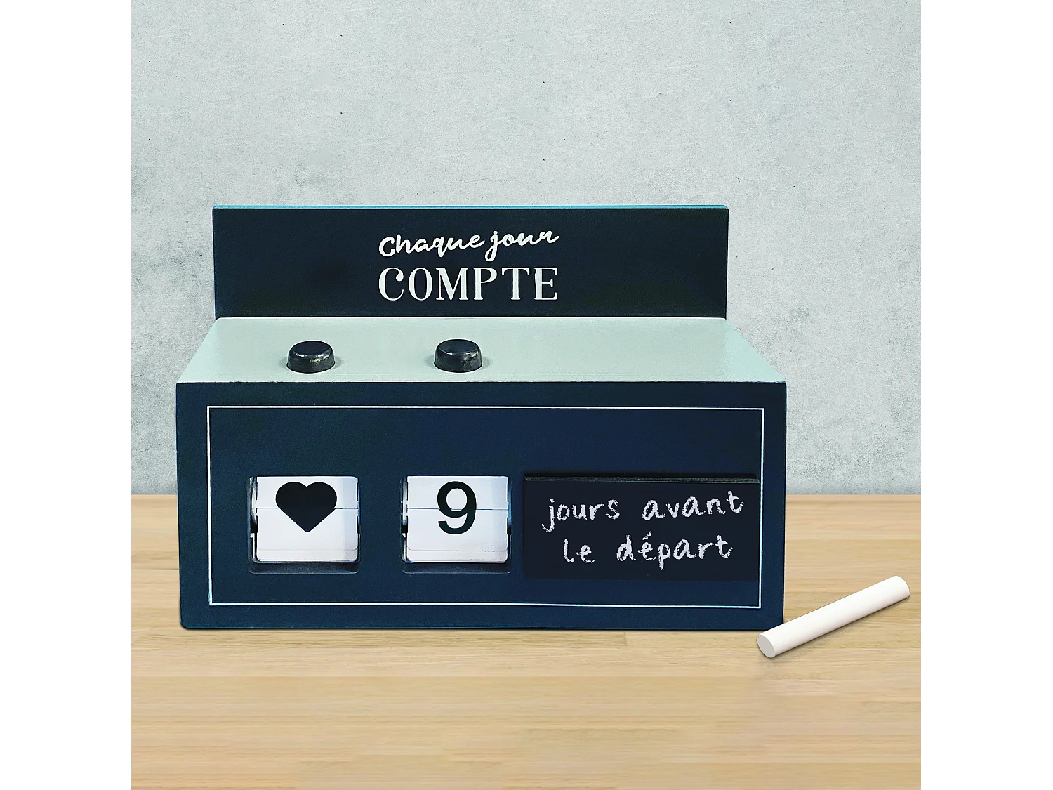 Flip Flap Chaque Jour Compte Noir, Blanc