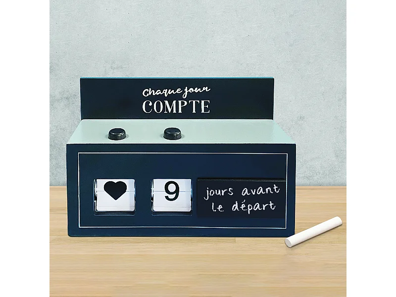 Flip Flap Chaque Jour Compte Noir, Blanc