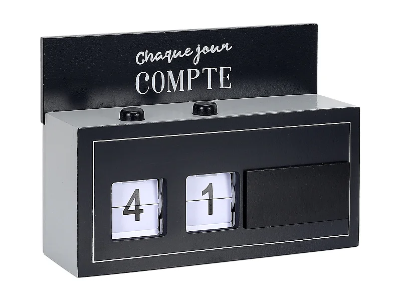 Flip Flap Chaque Jour Compte Noir, Blanc