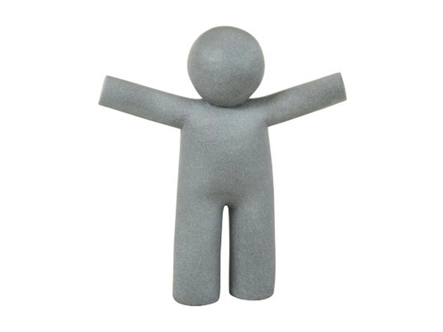 Statuette Déco "P'tit Maurice" 59cm Gris