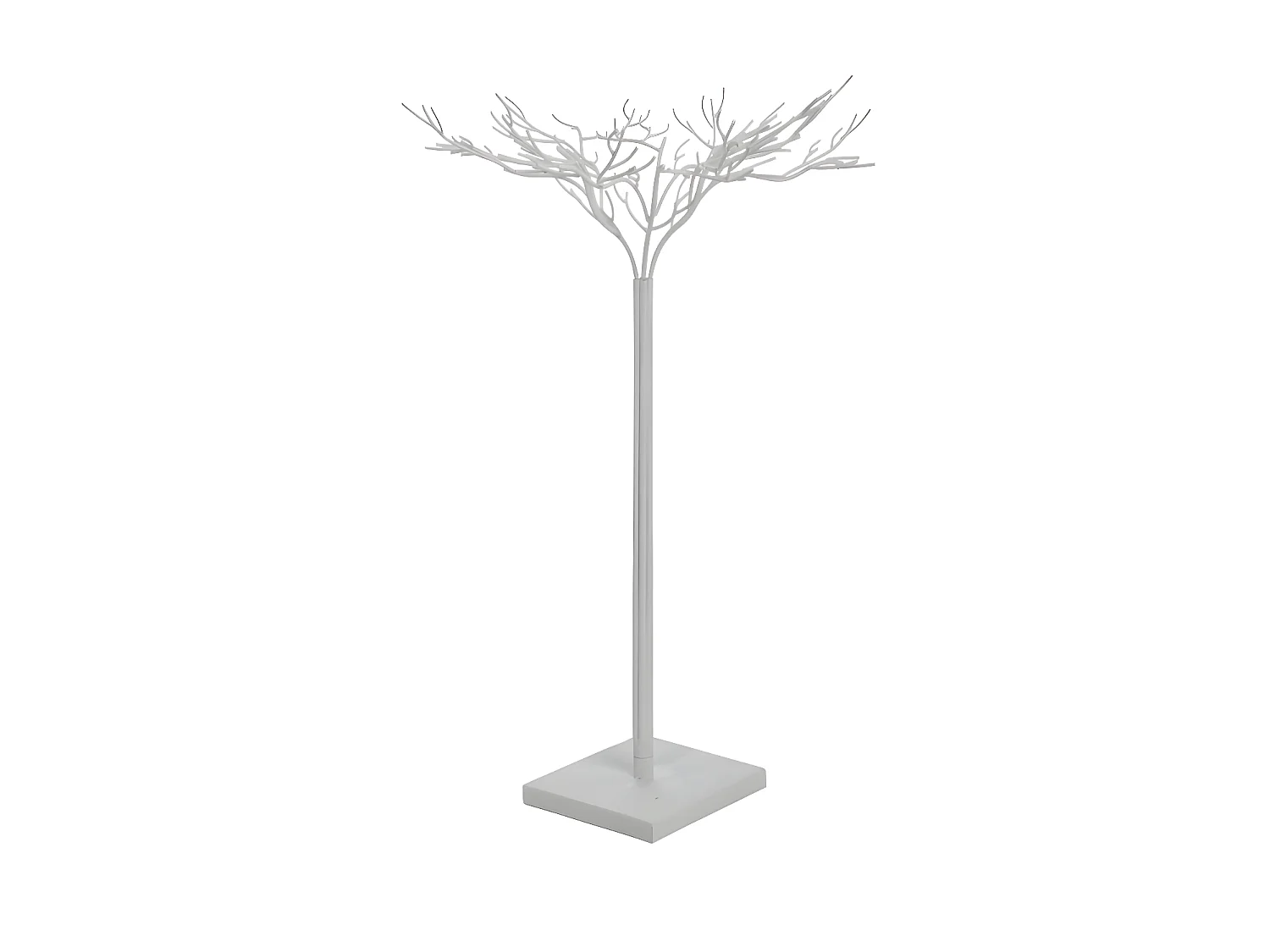 Albero in metallo bianco 140x140x180 cm
