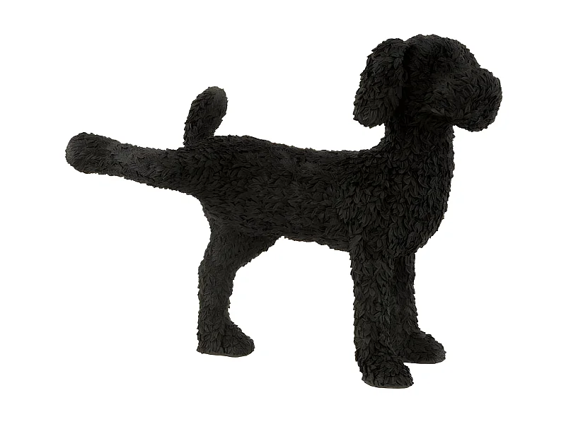 Statuette Chien Déco "Max" 58cm Noir