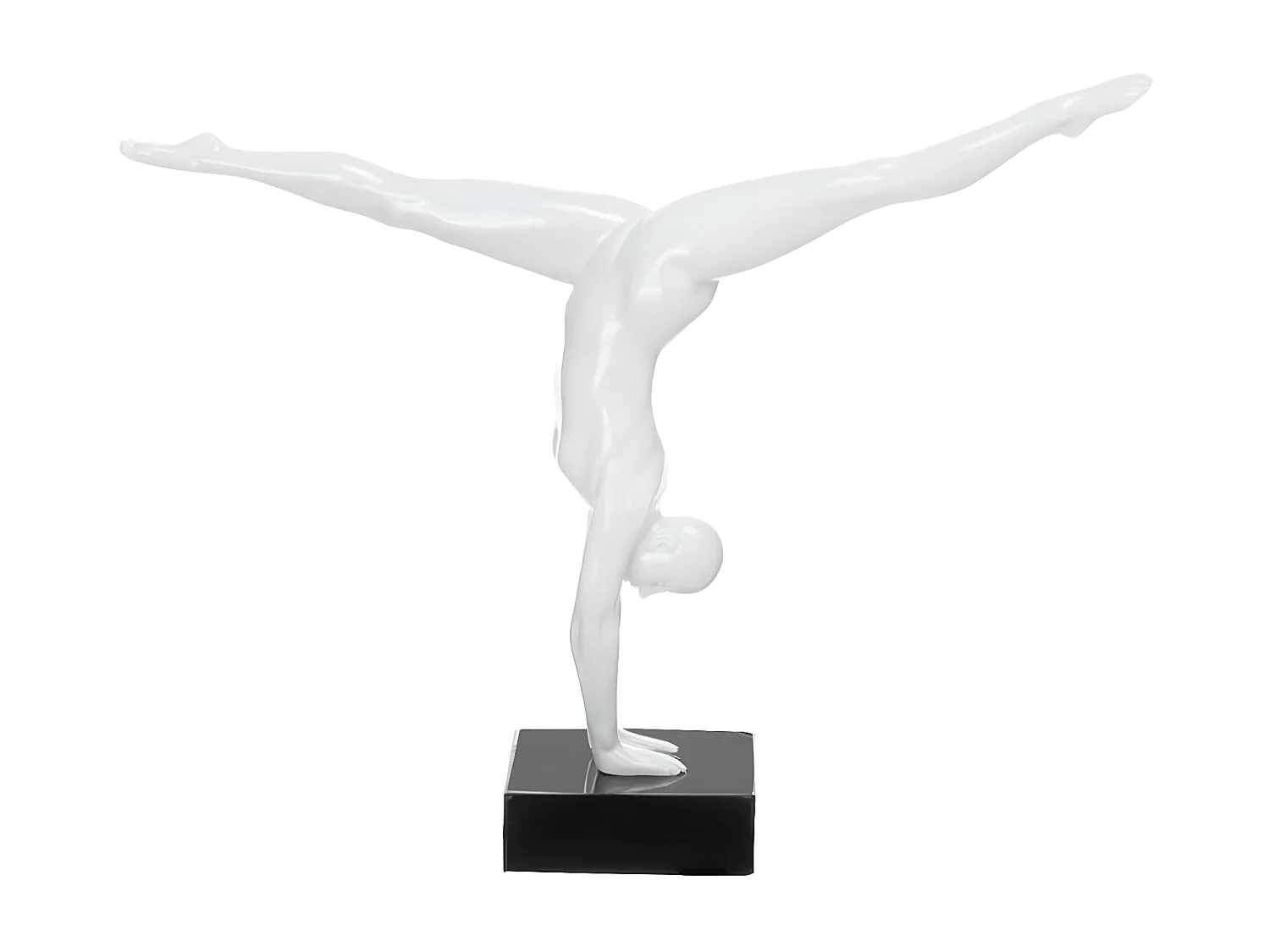 Statue Design "Athlete" 64cm Blanc