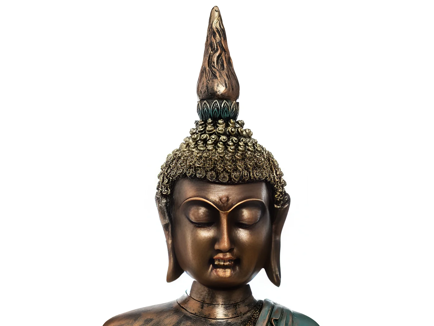 Statue en Résine "Bouddha Assis" 72 cm Multicolore