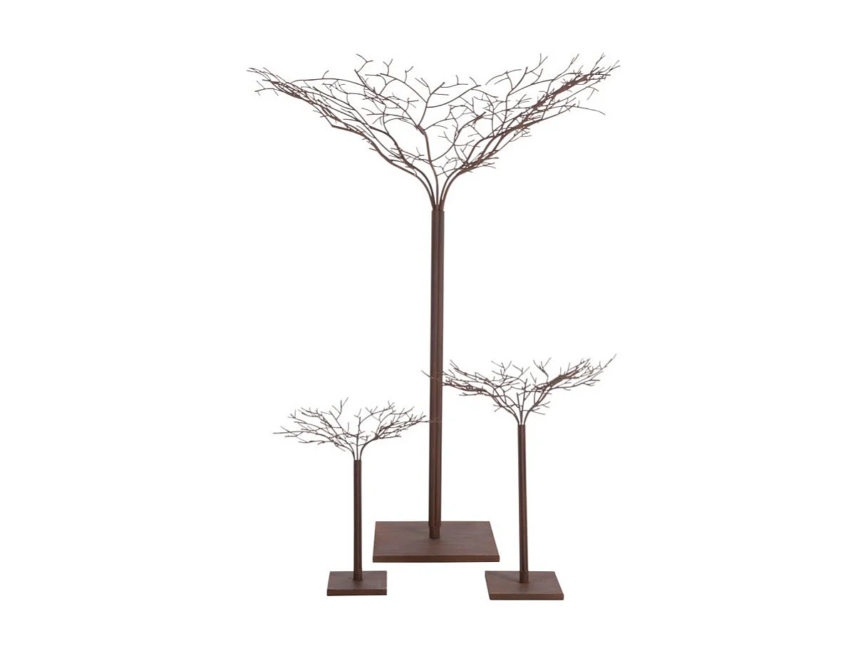 Arbre Déco en Métal "Everett" 180cm Marron