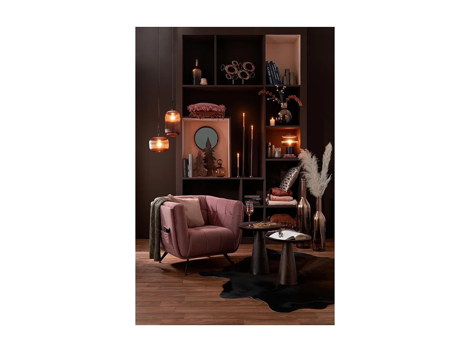 Cercles sur Pied "Ouverts" 56cm Naturel