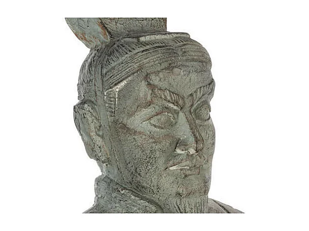 Statue Déco "Samouraï" 119cm Gris