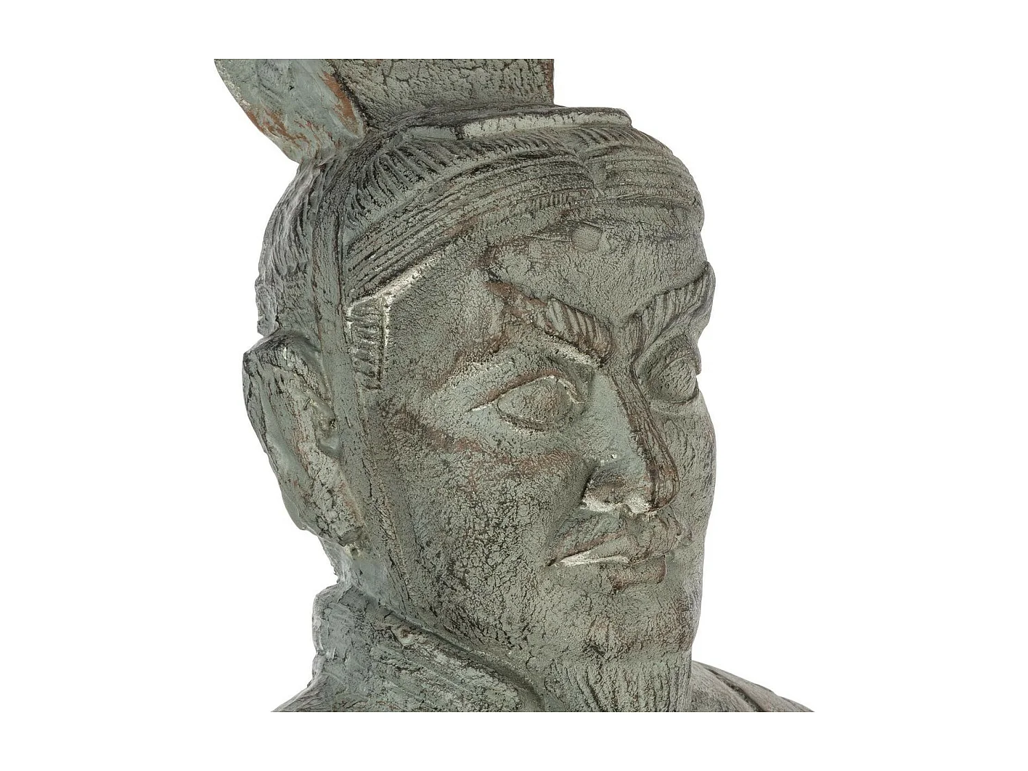 Statue Déco "Samouraï" 119cm Gris