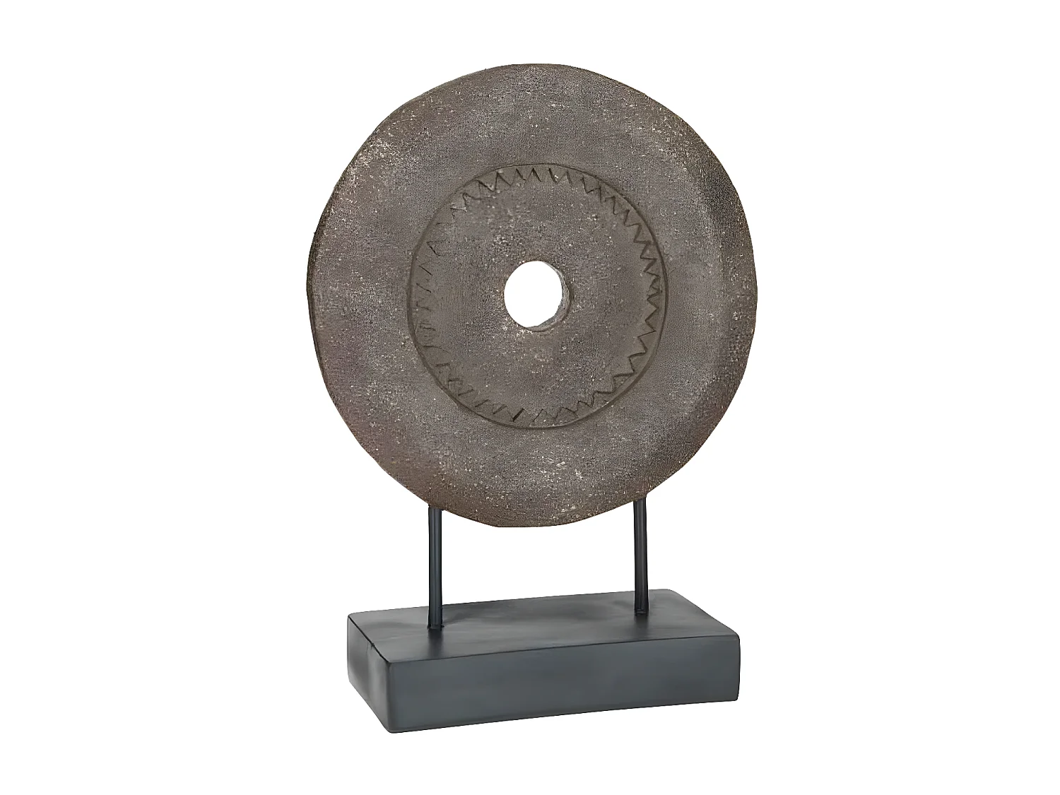 Cercle Déco sur Pied "Joan" 47cm Marron