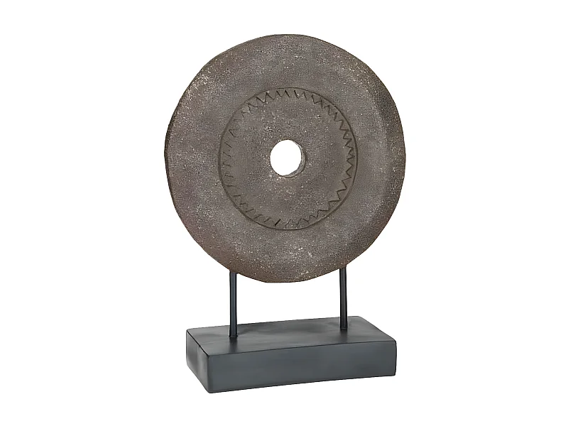 Cercle Déco sur Pied "Joan" 47cm Marron