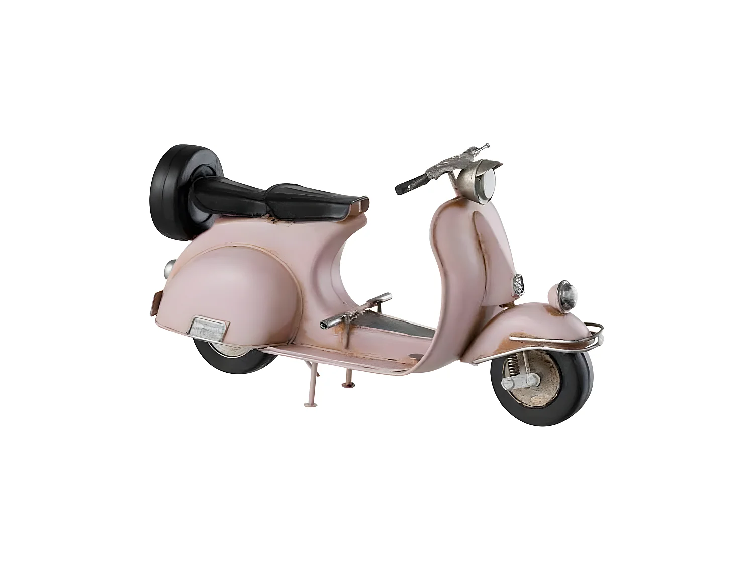 Scooter Déco "Vintage" 28cm Rose