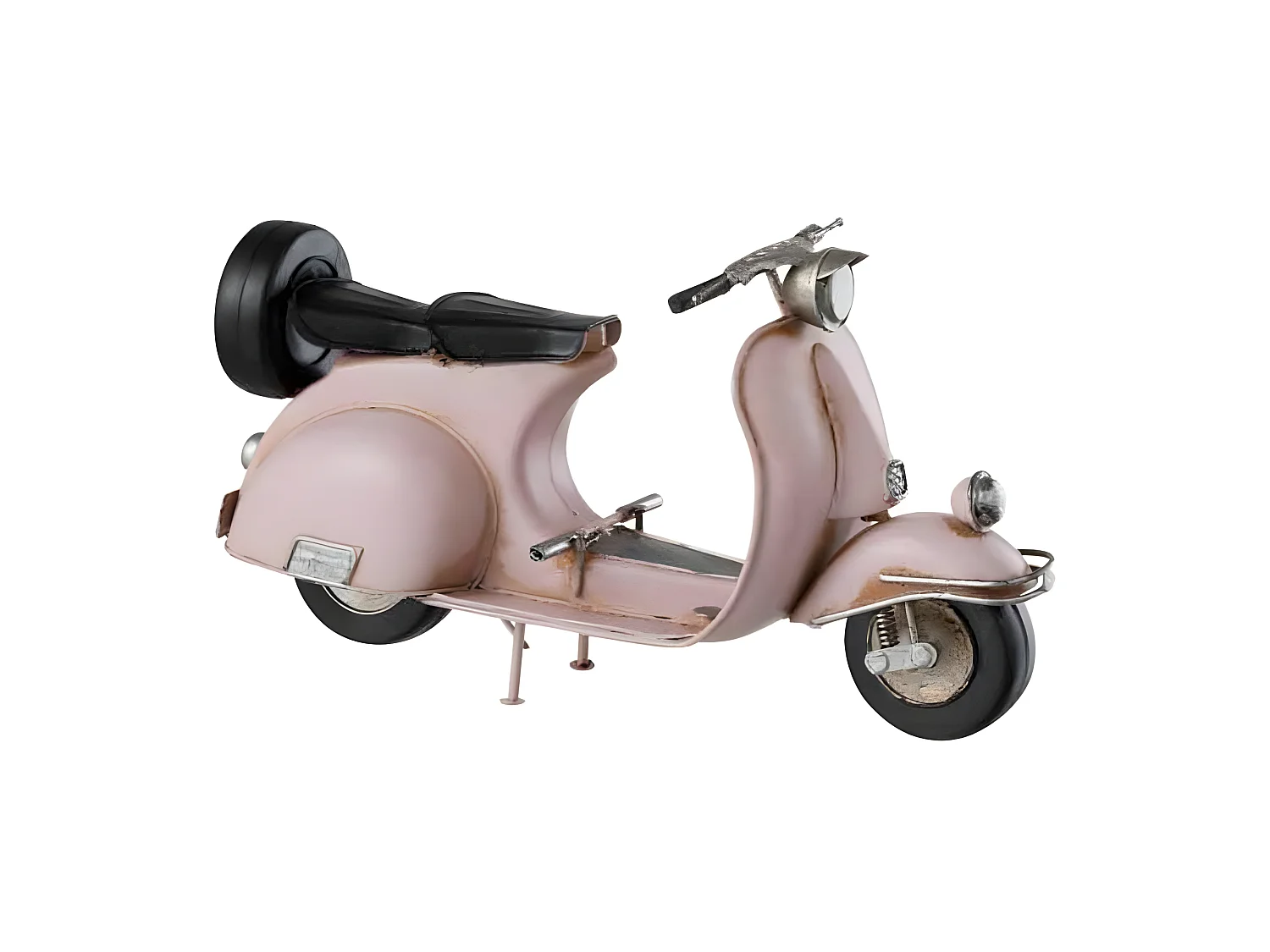 Scooter Déco "Vintage" 28cm Rose
