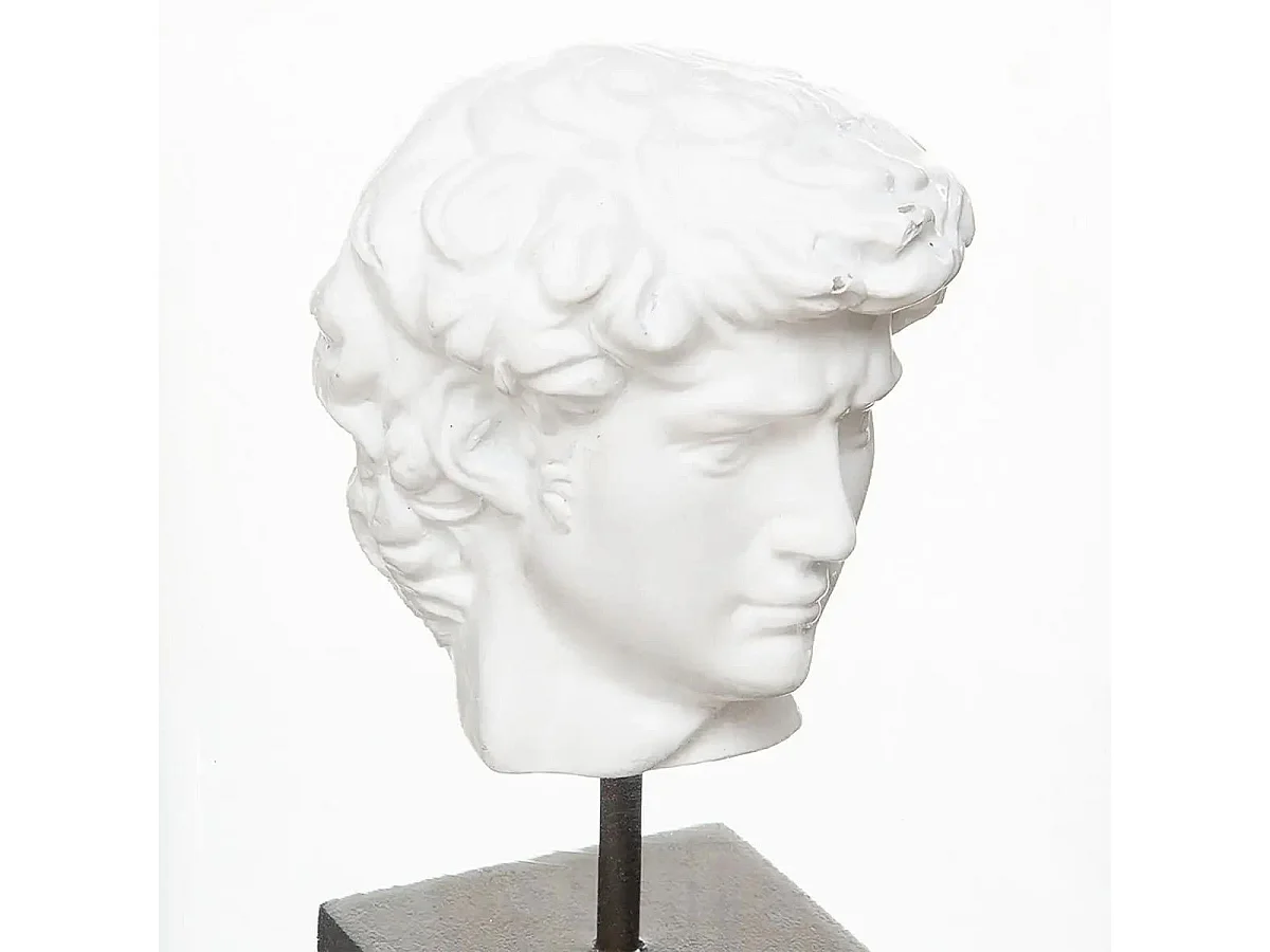 Cloche à Poser Déco "Sublima" 21cm Noir & Blanc