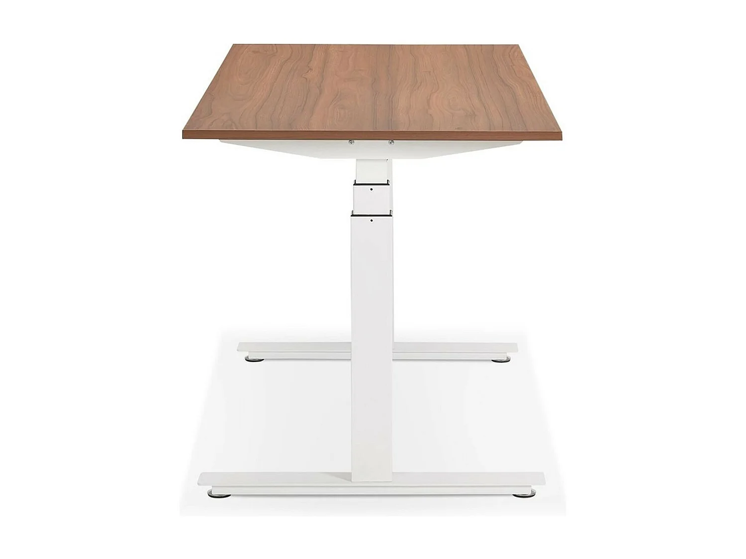 Bureau Design Réglable "Électrique" 160cm Noyer