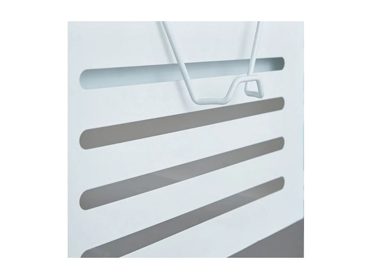 Bureau Inclinable 1 Tiroir "Ulrik" 110cm Blanc